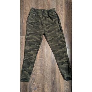 BKLYN Athletics The Jogger Men M Green Camo Zip Pocket Elastic Waist Joggers